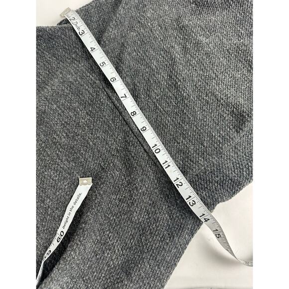 Collective Concepts Size Medium Sweater Dress Fit & Flare Princess Seams Gray - Picture 9 of 12